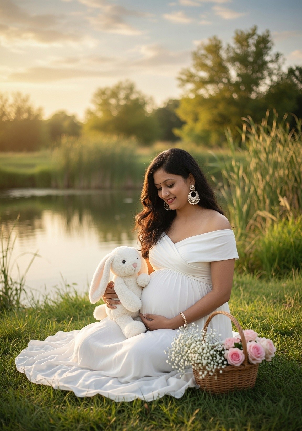 Example AI maternity photo 2