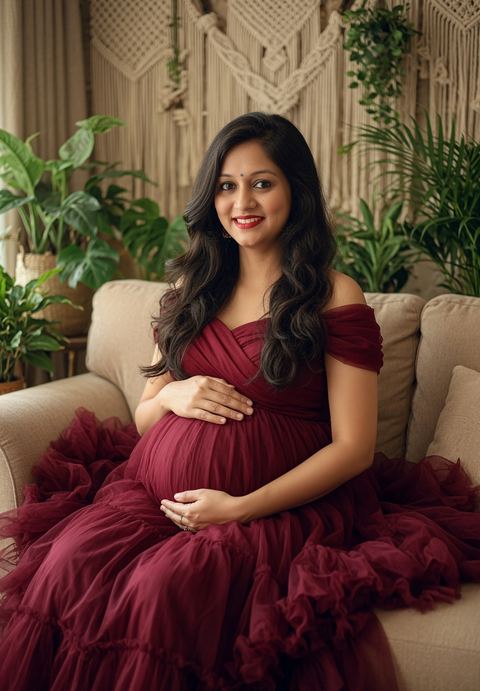 AI maternity style look 3